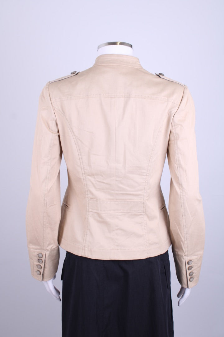 Dolce & Gabbana Double Breasted Jacket Beige M