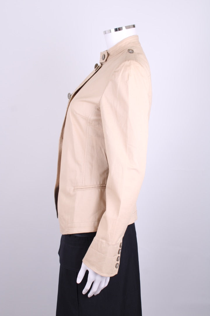 Dolce & Gabbana Double Breasted Jacket Beige M