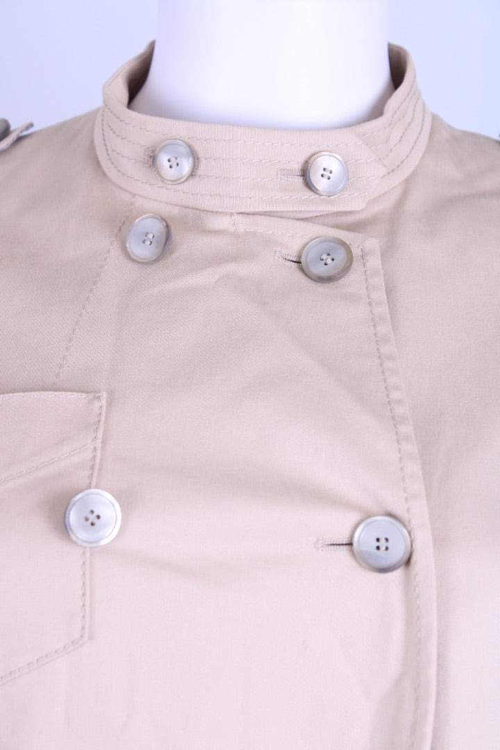 Dolce & Gabbana Double Breasted Jacket Beige M