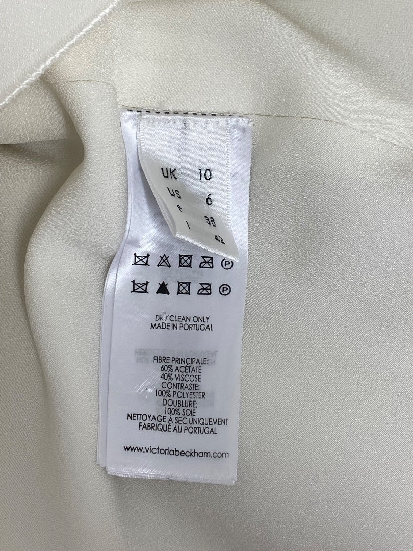 Victoria Beckham Mini Dress White 10