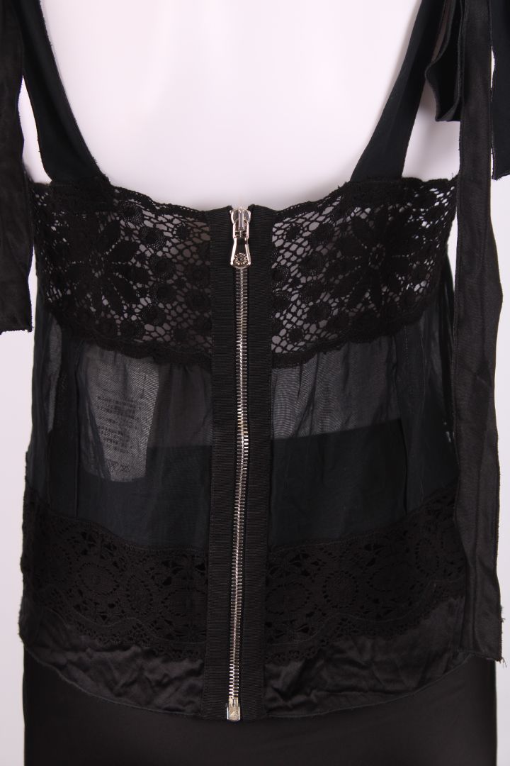 Dolce & Gabbana S/S Lace Trim Camisole Black M