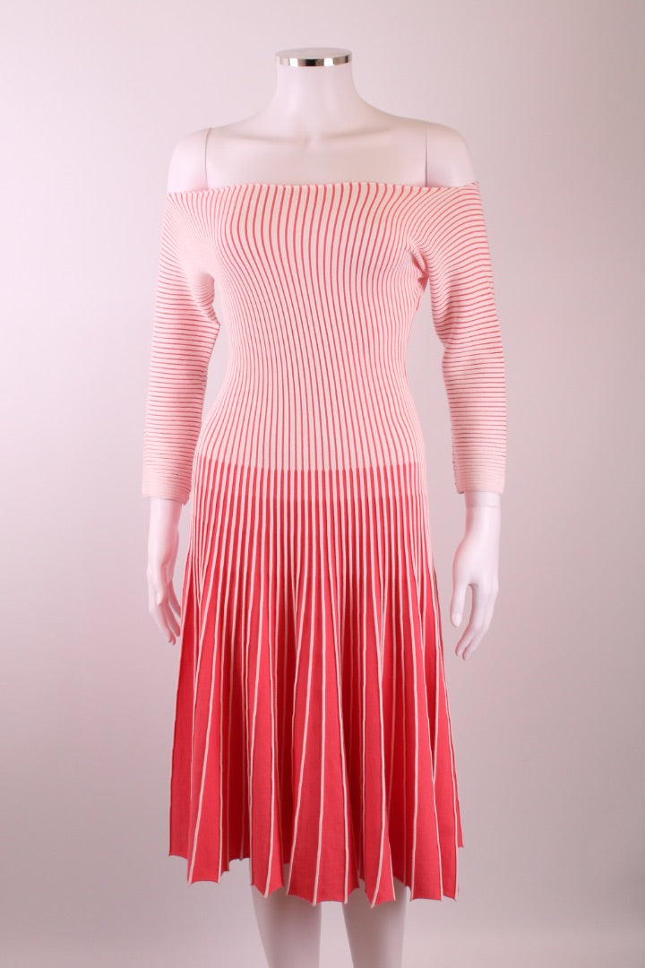 Emporio Armani Dress White/ Pink 12