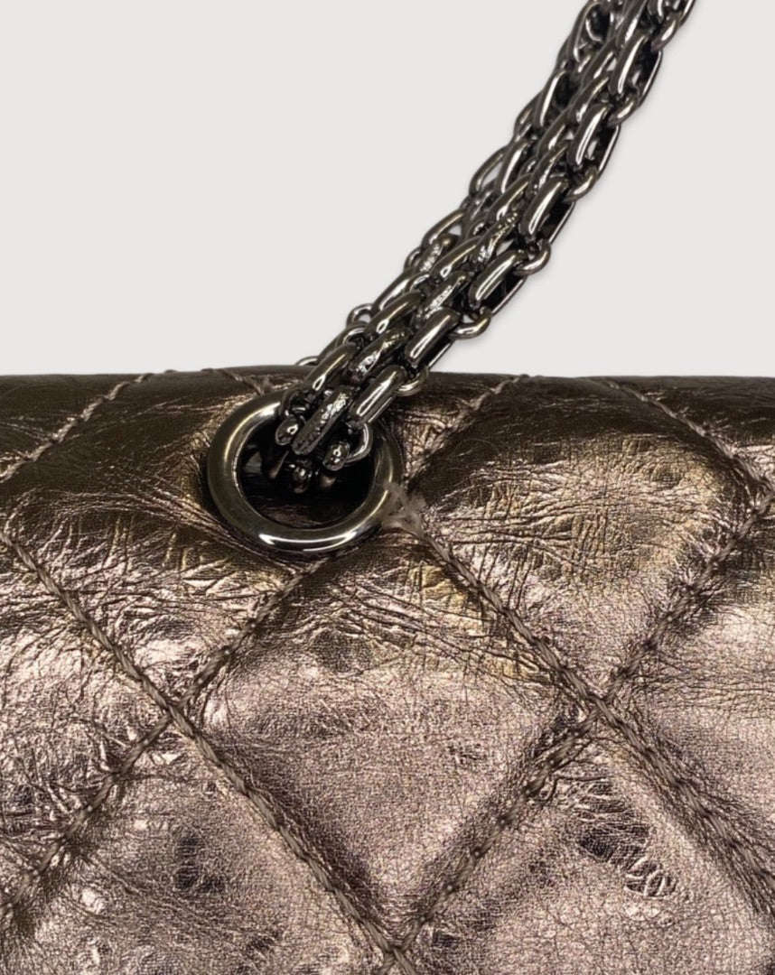 Bronze Chanel 2.55 Jumbo, Medium Classic