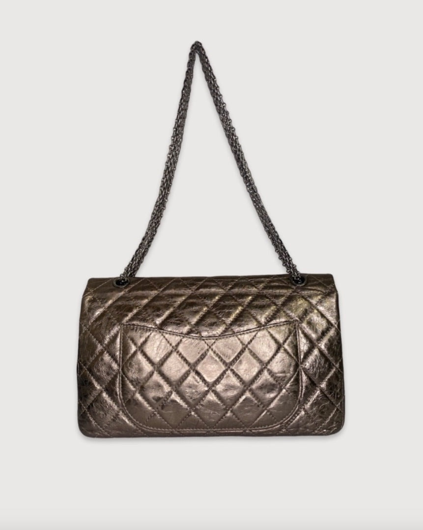 Bronze Chanel 2.55 Jumbo, Medium Classic