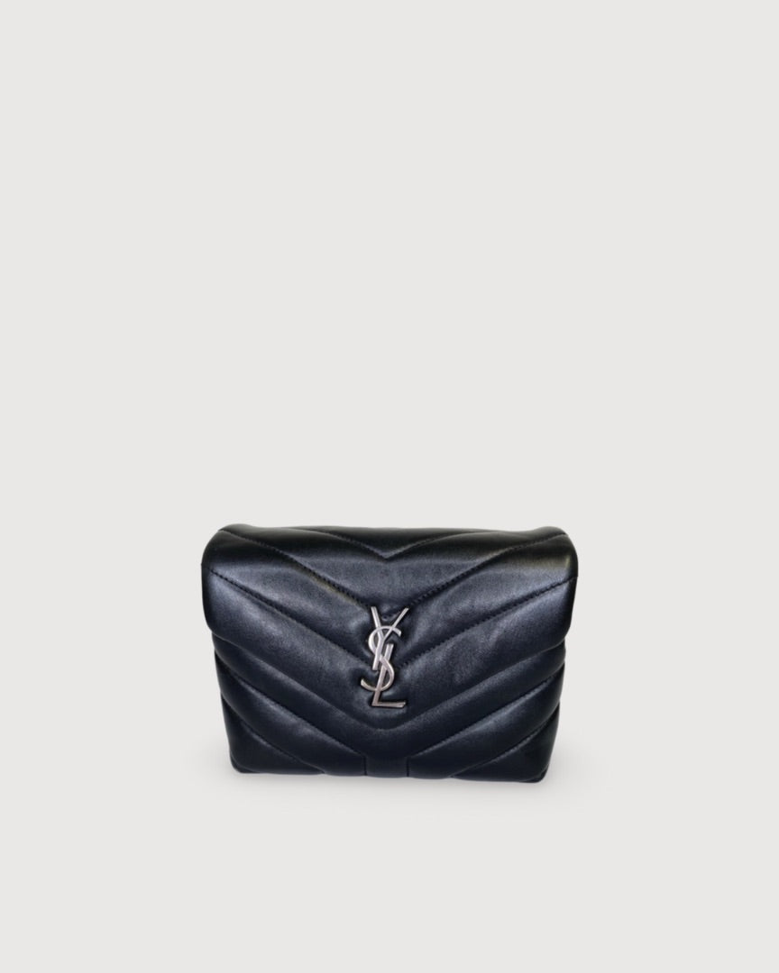 Black Saint Laurent Lou Lou bag