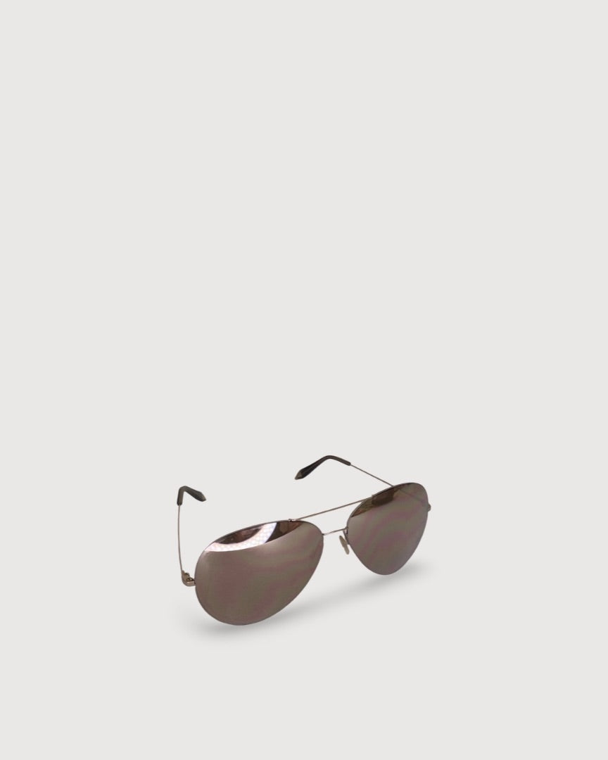 Victoria Beckham Mirrored Sunglasses Champagne