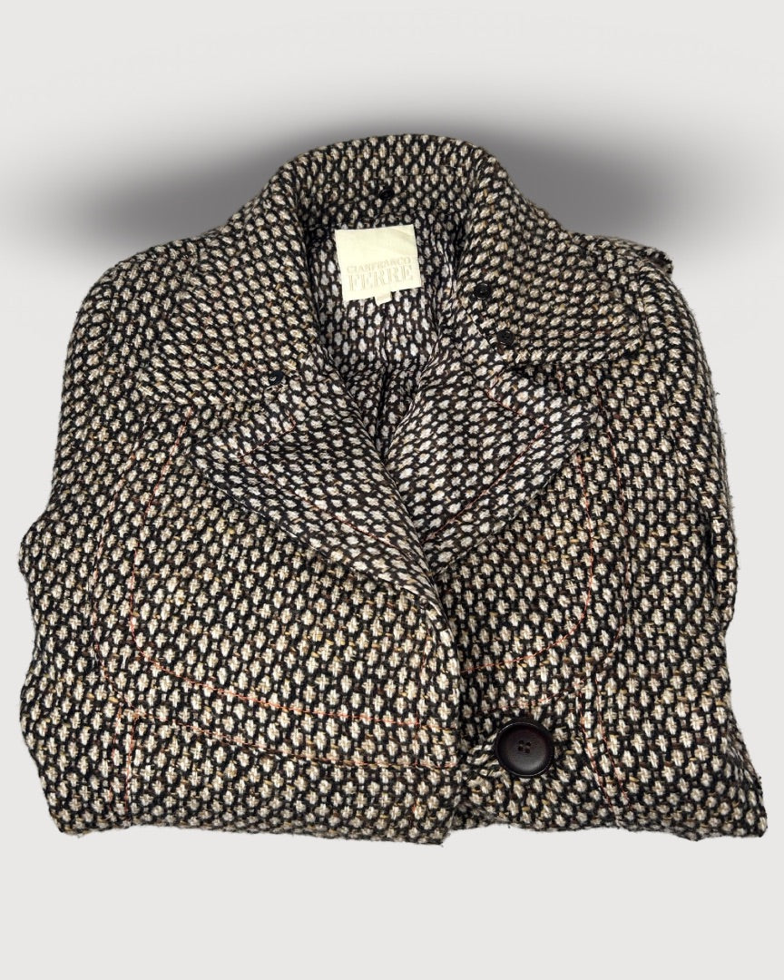 Beige/ Tan Gianfranco Ferre Coat, M