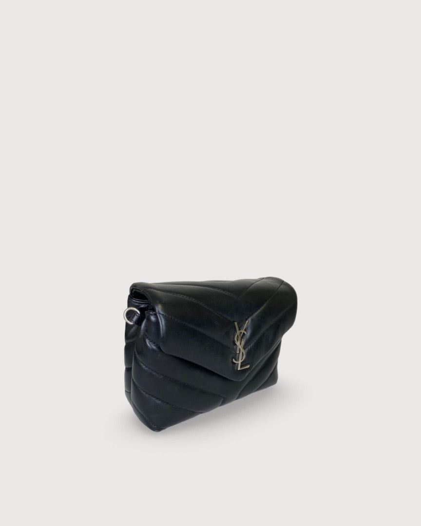 Black Saint Laurent Lou Lou bag