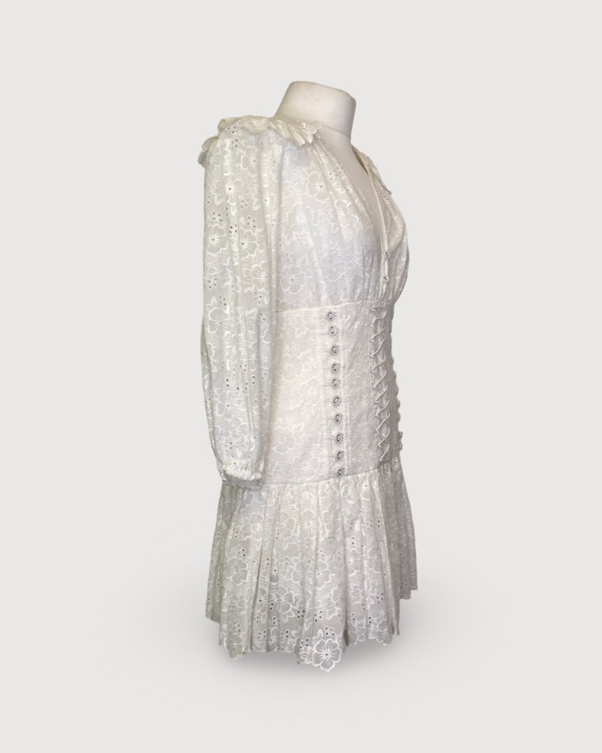 White Zimmermann Dress, 8
