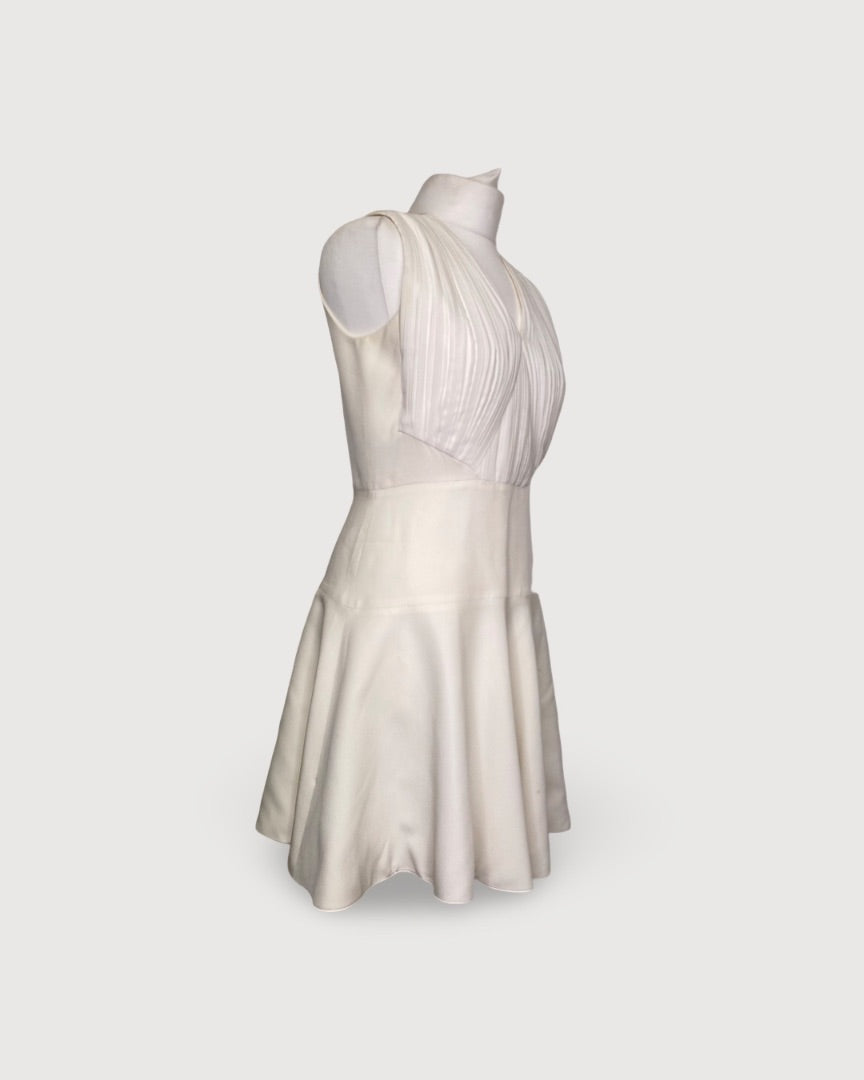 Victoria Beckham Mini Dress White 10