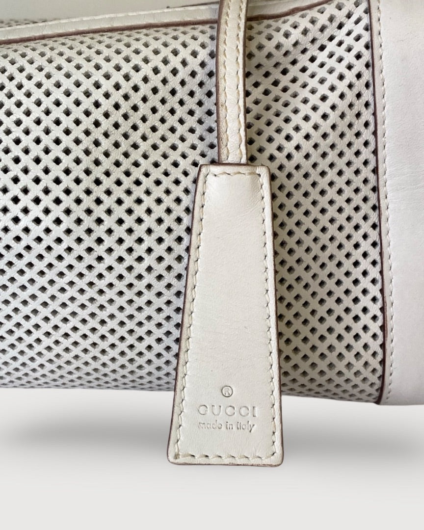White Gucci Shoulder Bag