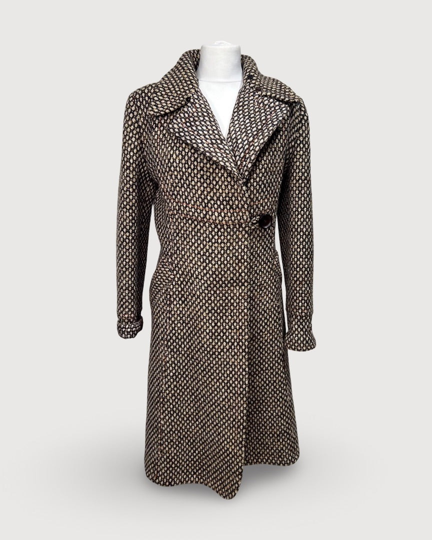 Beige/ Tan Gianfranco Ferre Coat, M