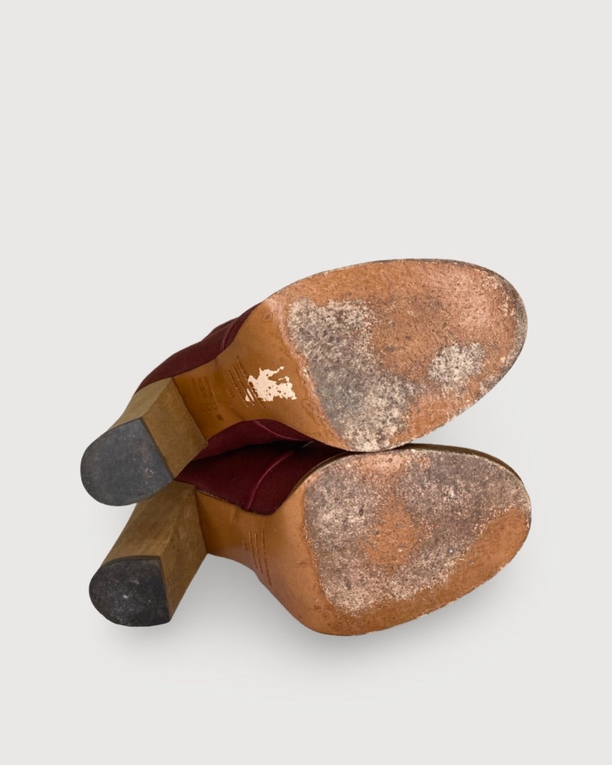 Isabel Marant Boots Burgundy 6