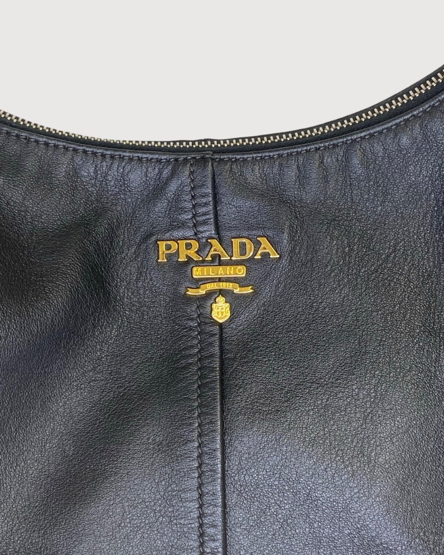 Black Prada Shoulder Bag