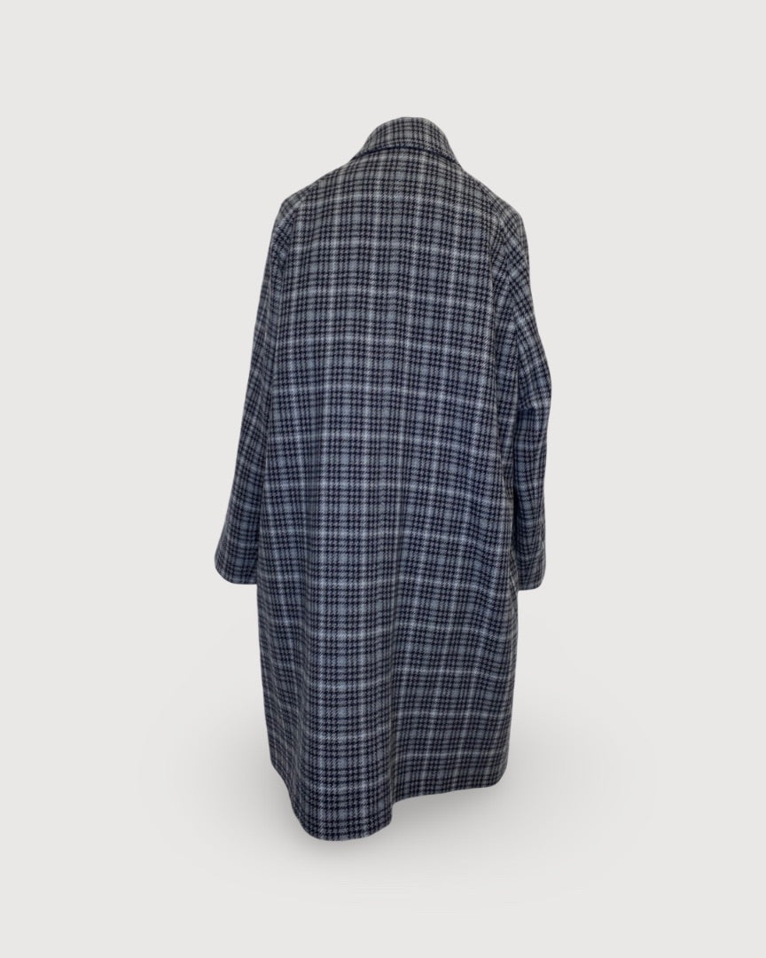 Grey Balenciaga Wool Coat, L