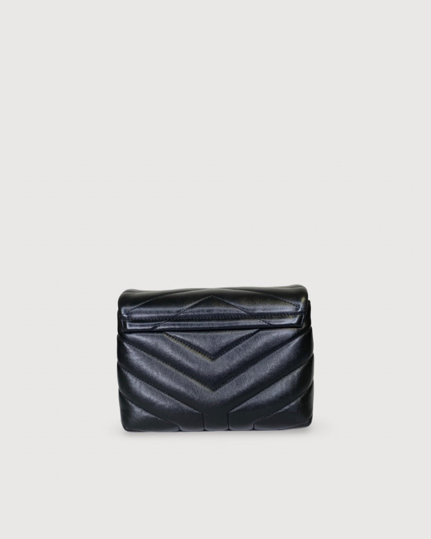 Black Saint Laurent Lou Lou bag