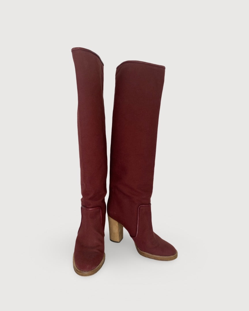 Isabel Marant Boots Burgundy 6