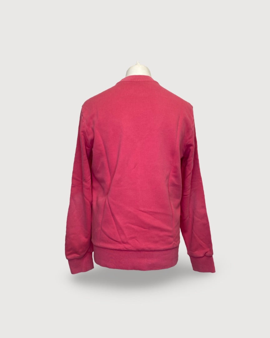 Moncler Logo Sleeve Sweatshirt Pink/ Black M