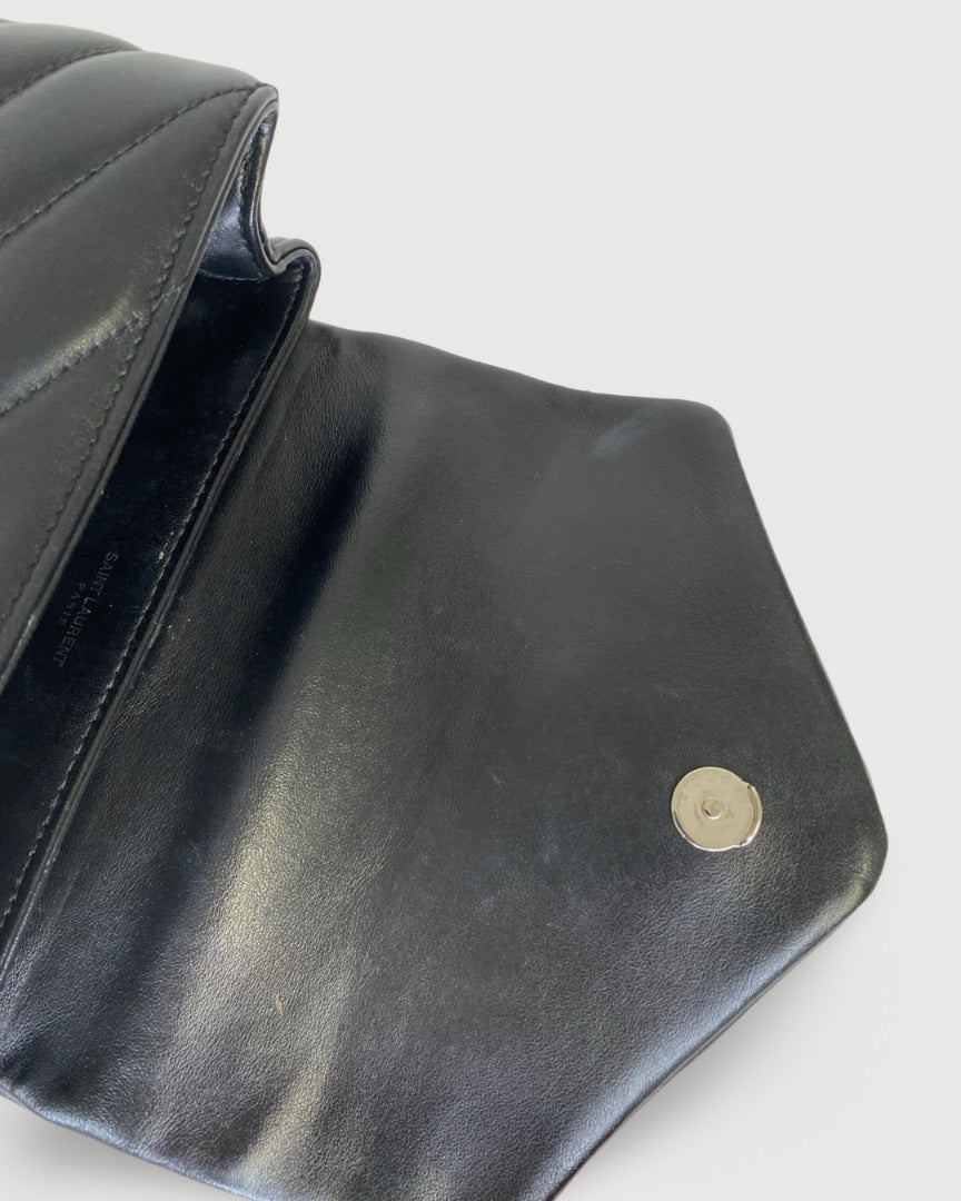 Black Saint Laurent Lou Lou bag