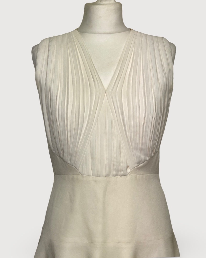 Victoria Beckham Mini Dress White 10