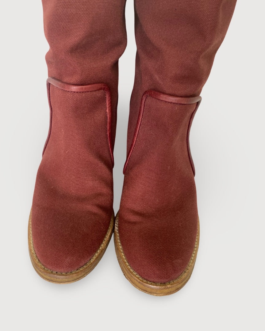 Isabel Marant Boots Burgundy 6