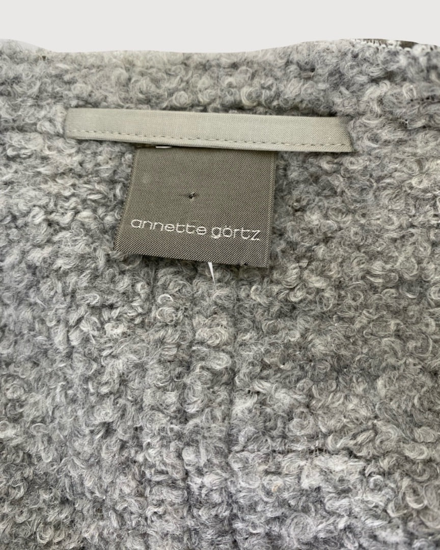 Grey Annette Gortz Coat, Small
