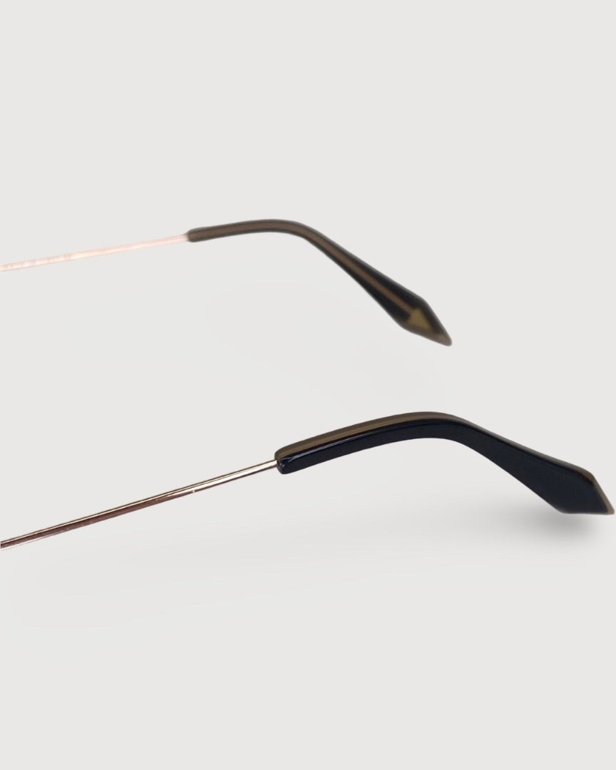 Victoria Beckham Mirrored Sunglasses Champagne