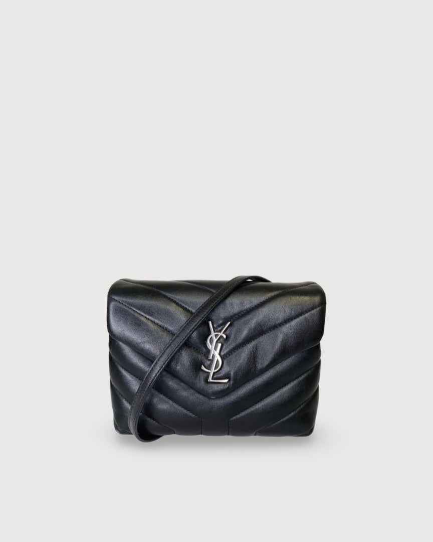 Black Saint Laurent Lou Lou bag
