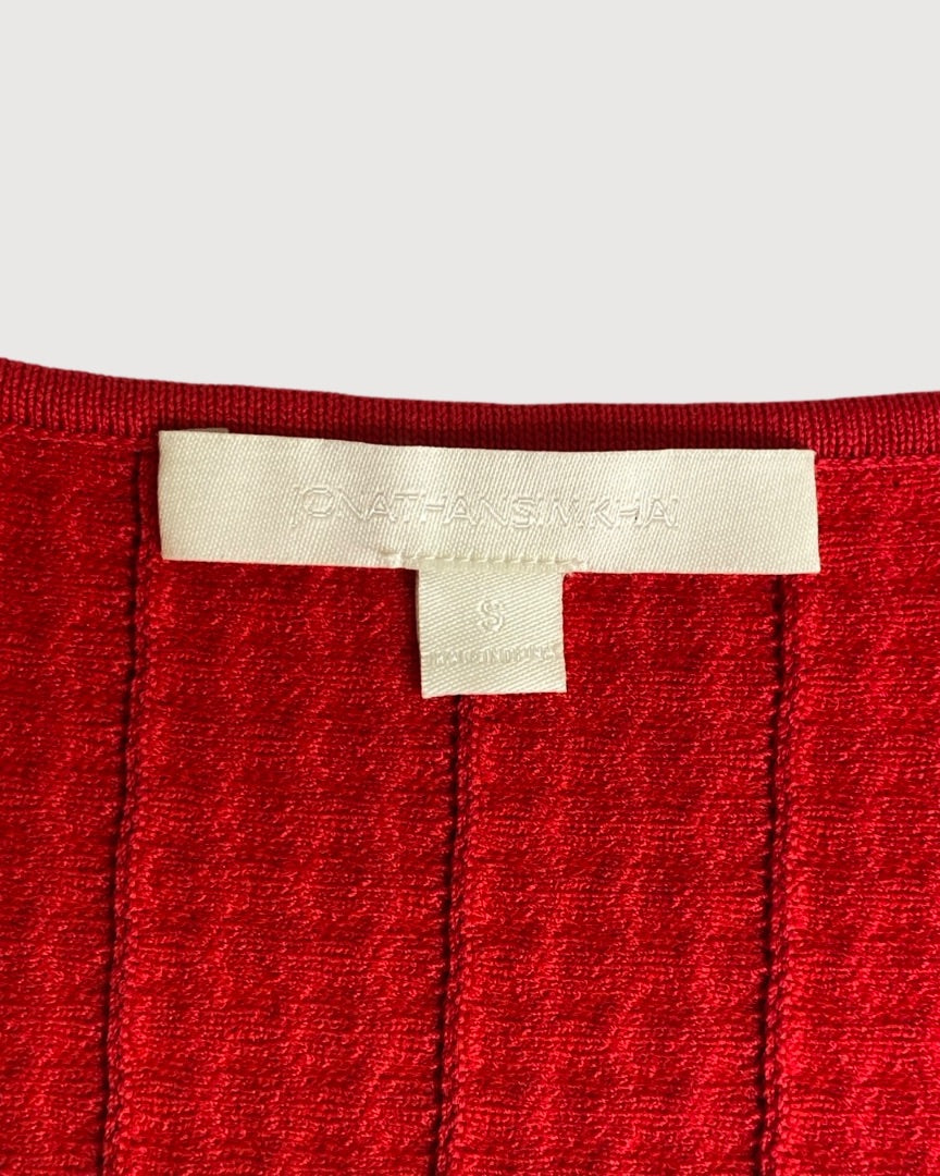 Red Jonathan Simkhai Co-ord, S