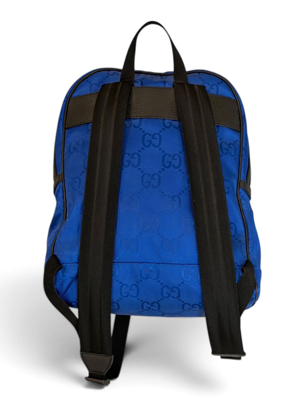 Gucci Blue Nylon GG Backpack