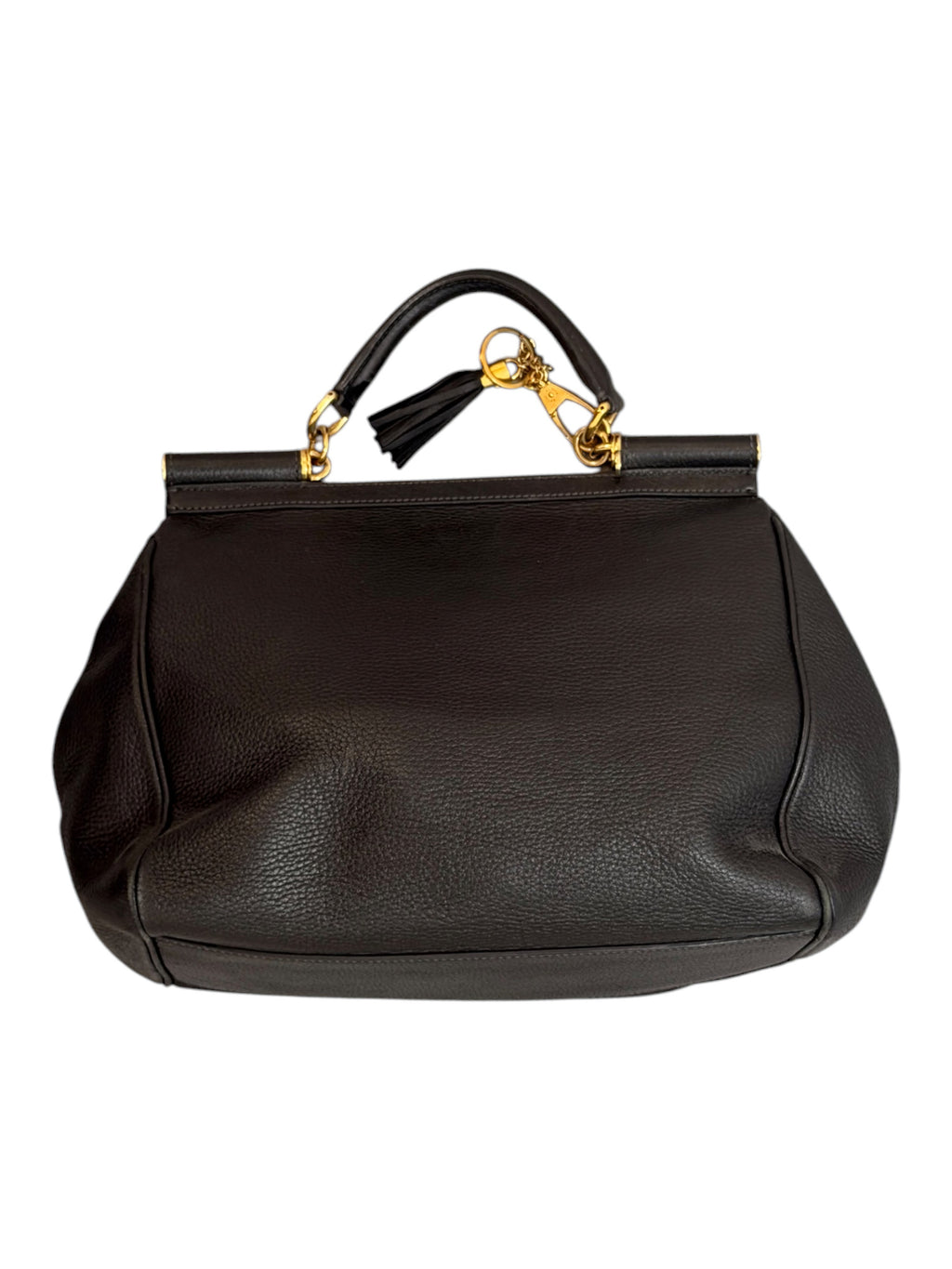 Dolce & Gabbana Black Sicily Bag