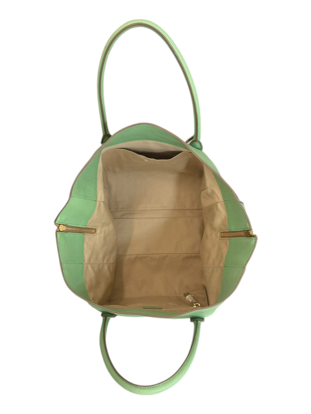 Chloé Pistachio Green Top Handle Bag