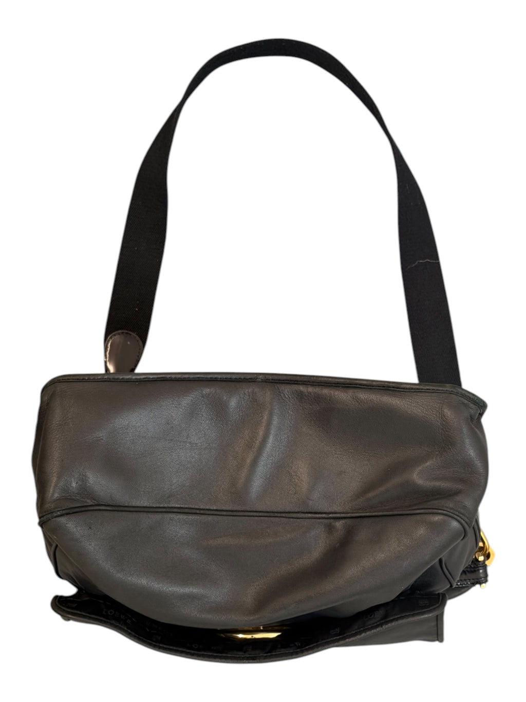 Loewe Black Mia Messenger Bag