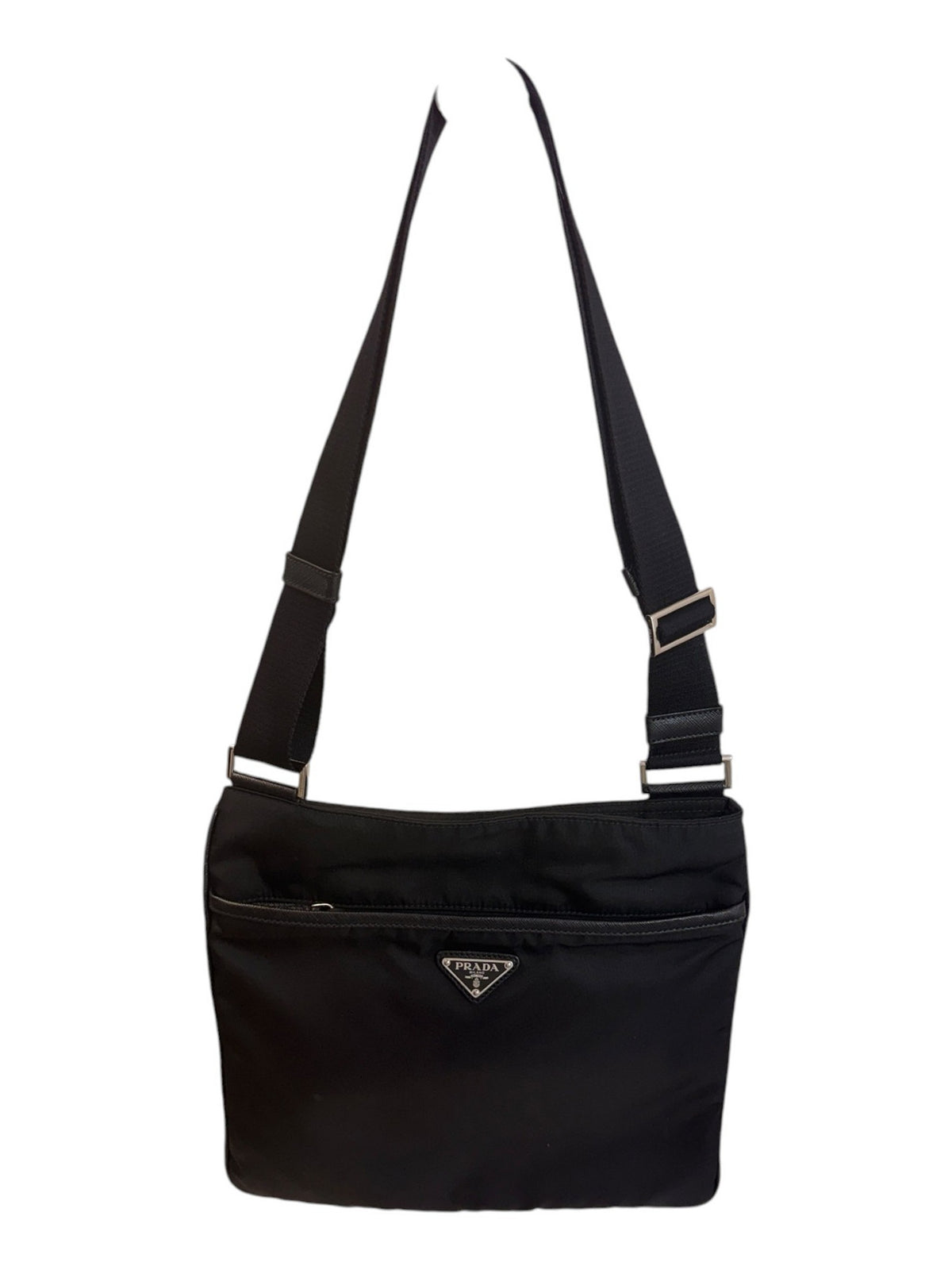 Prada Black Nylon Crossbody Bag