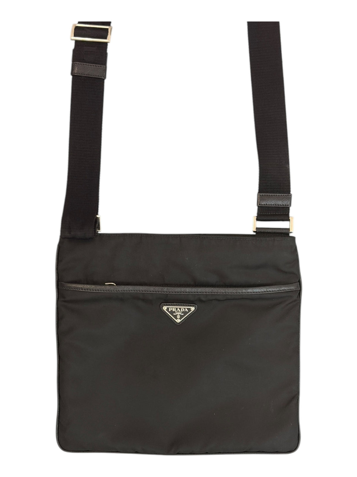 Prada Black Nylon Crossbody Bag