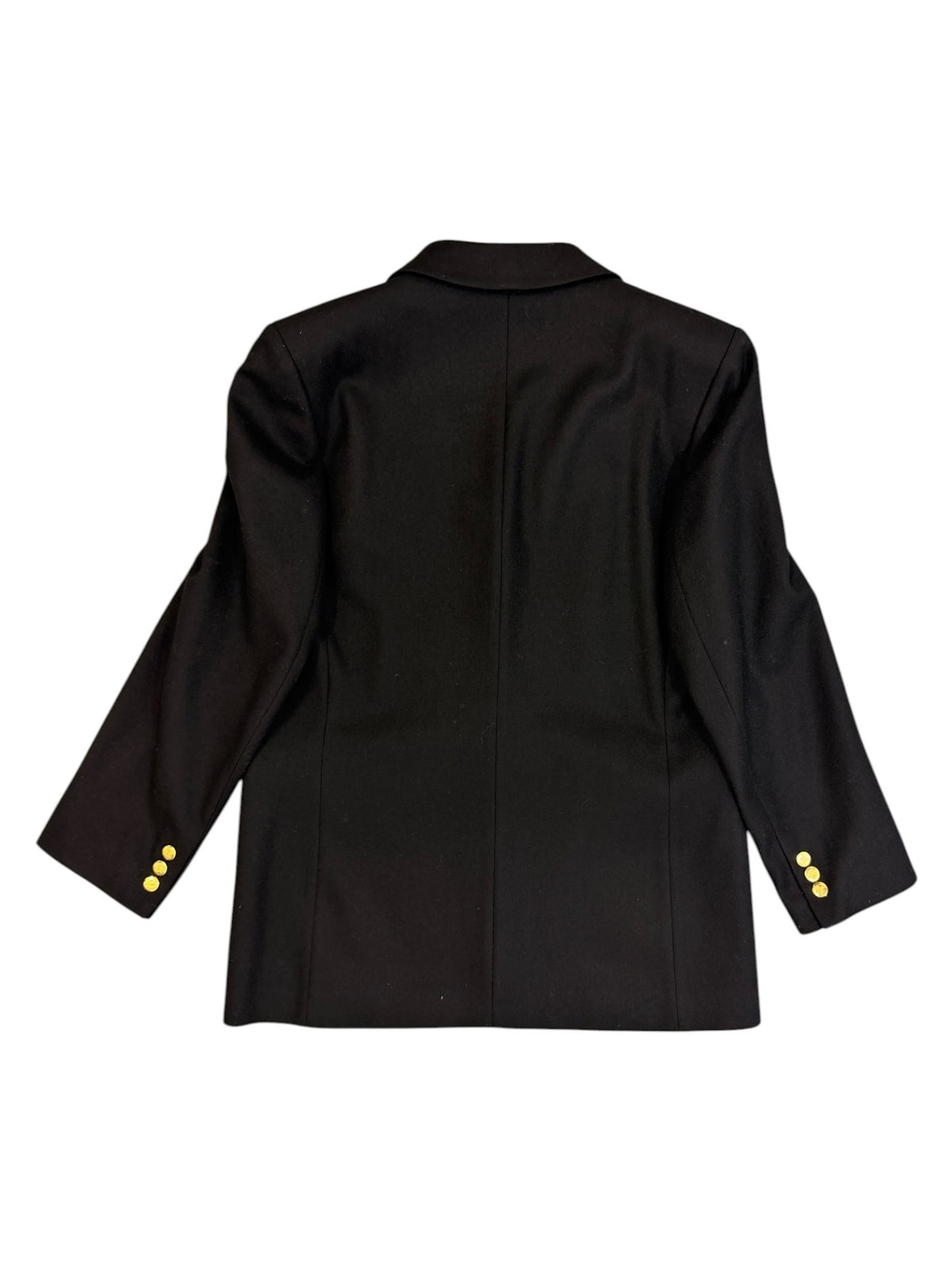 Burberrys Black Wool Blazer Size M