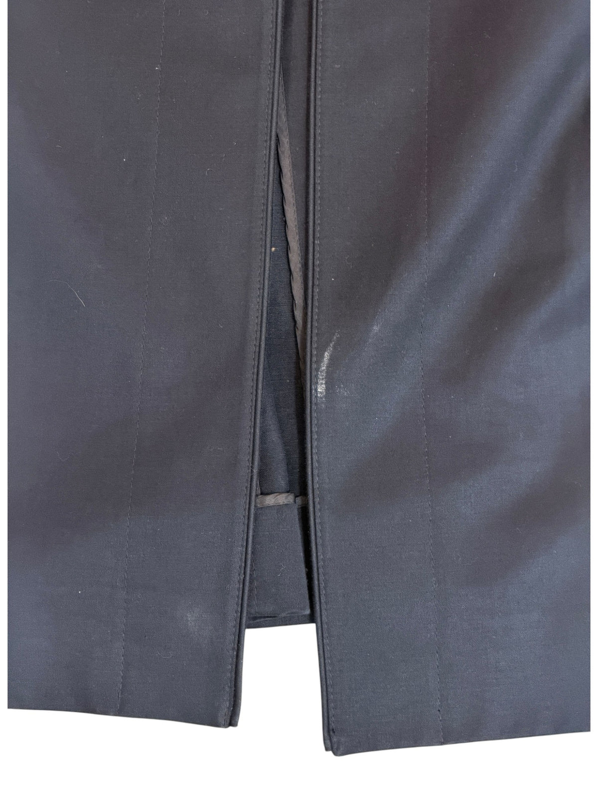 Burberry Navy Trench Coat Size 12