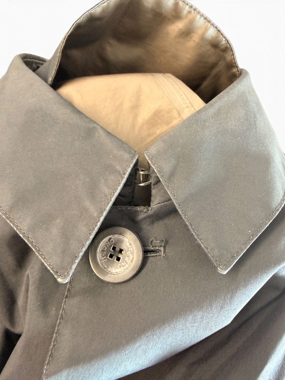 Herno Laminar Black Lightweight Jacket Size S