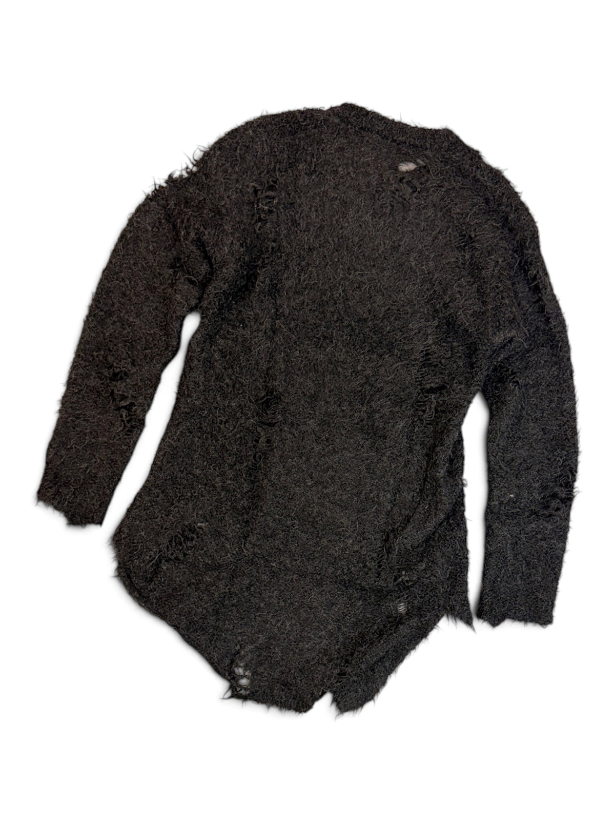 Maison Mihara Yasuhiro Grey Distressed Jumper
