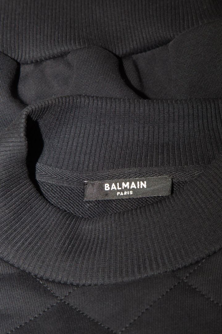Balmain Military Sweatshirt Black S