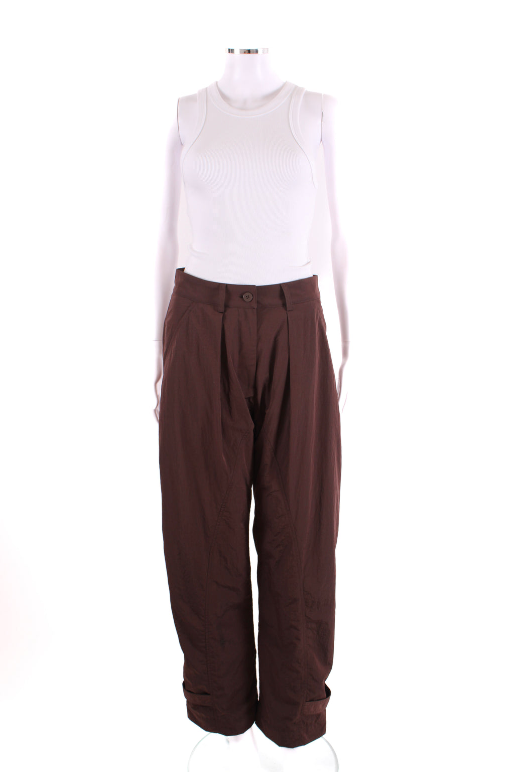 Pinko Trousers Brown 6