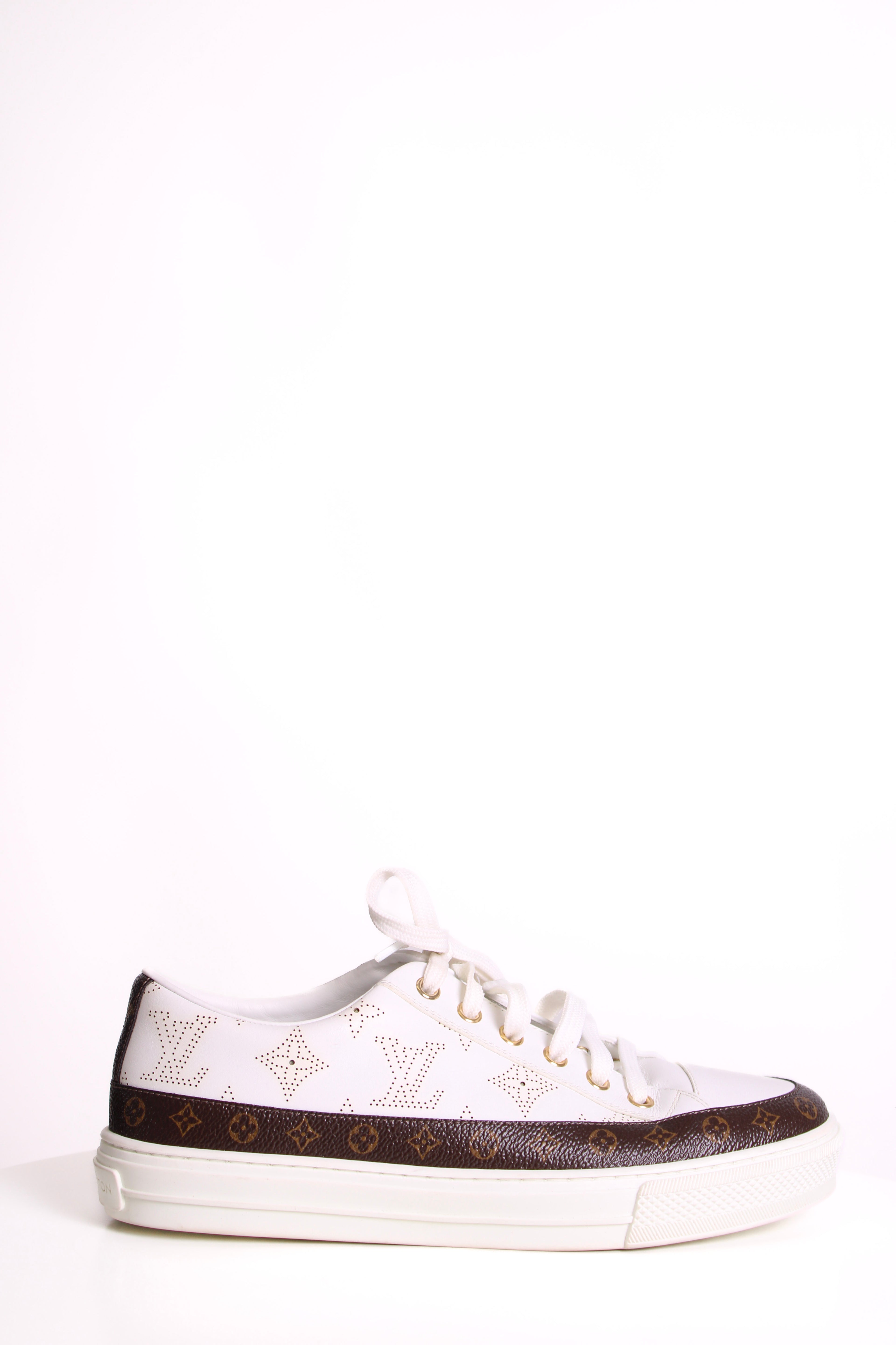 Louis Vuitton Monogram Stellar Trainers White/ Brown 37