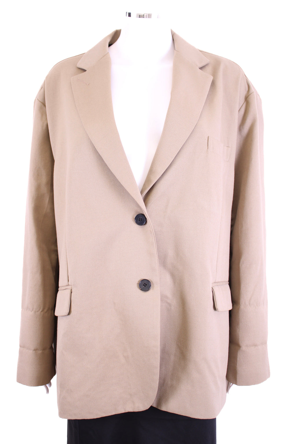 Frankie Shop oversized blazer khaki brown M