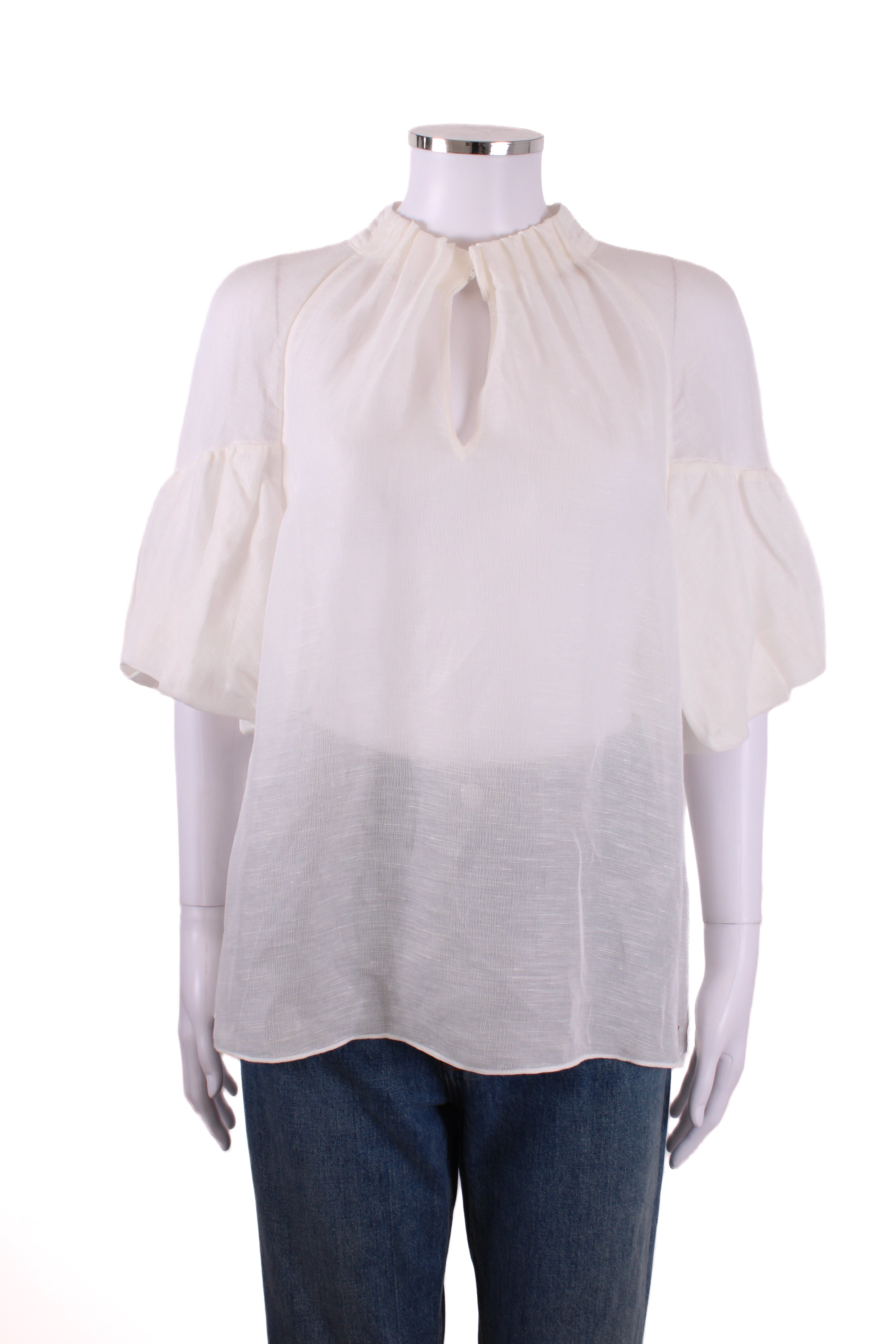 MarcCain S/S Blouse White 14