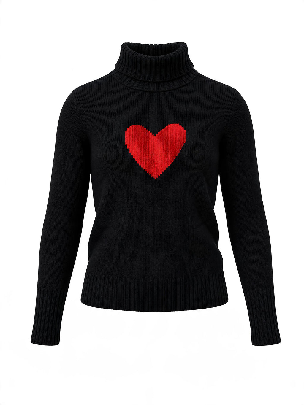 Zadig & Voltaire heart jumper navy