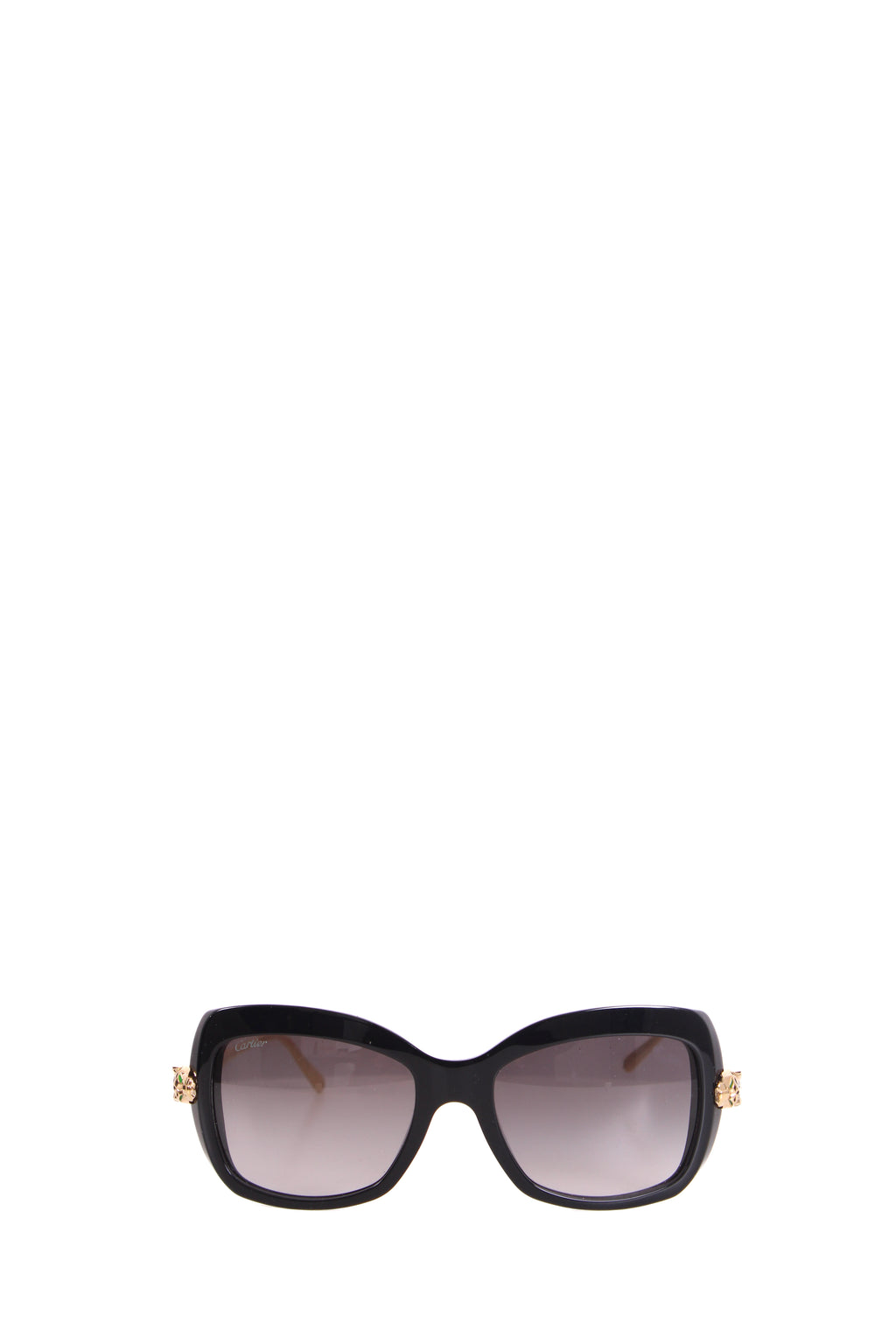 Cartier Panther Side Sunglasses Black
