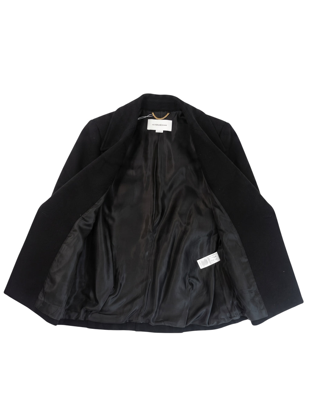 Victoria Beckham Pea Coat Black 6