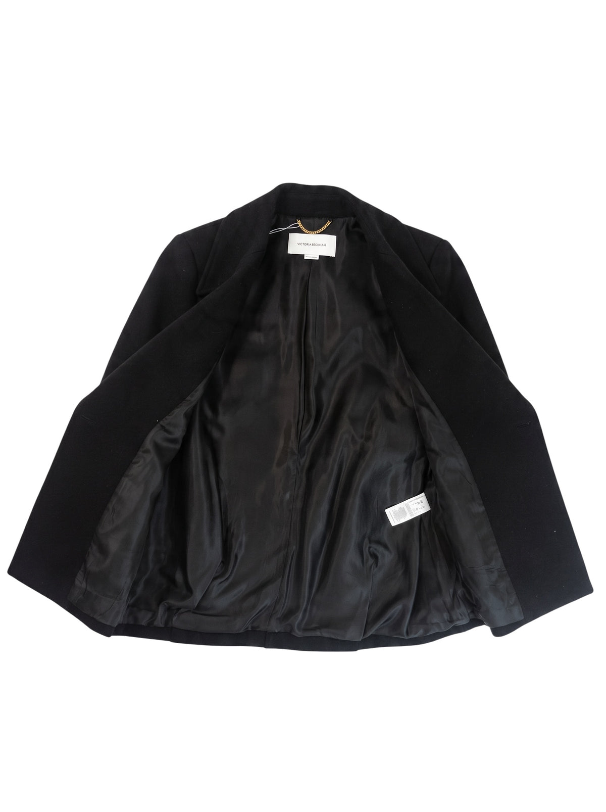 Victoria Beckham Pea Coat Black 6