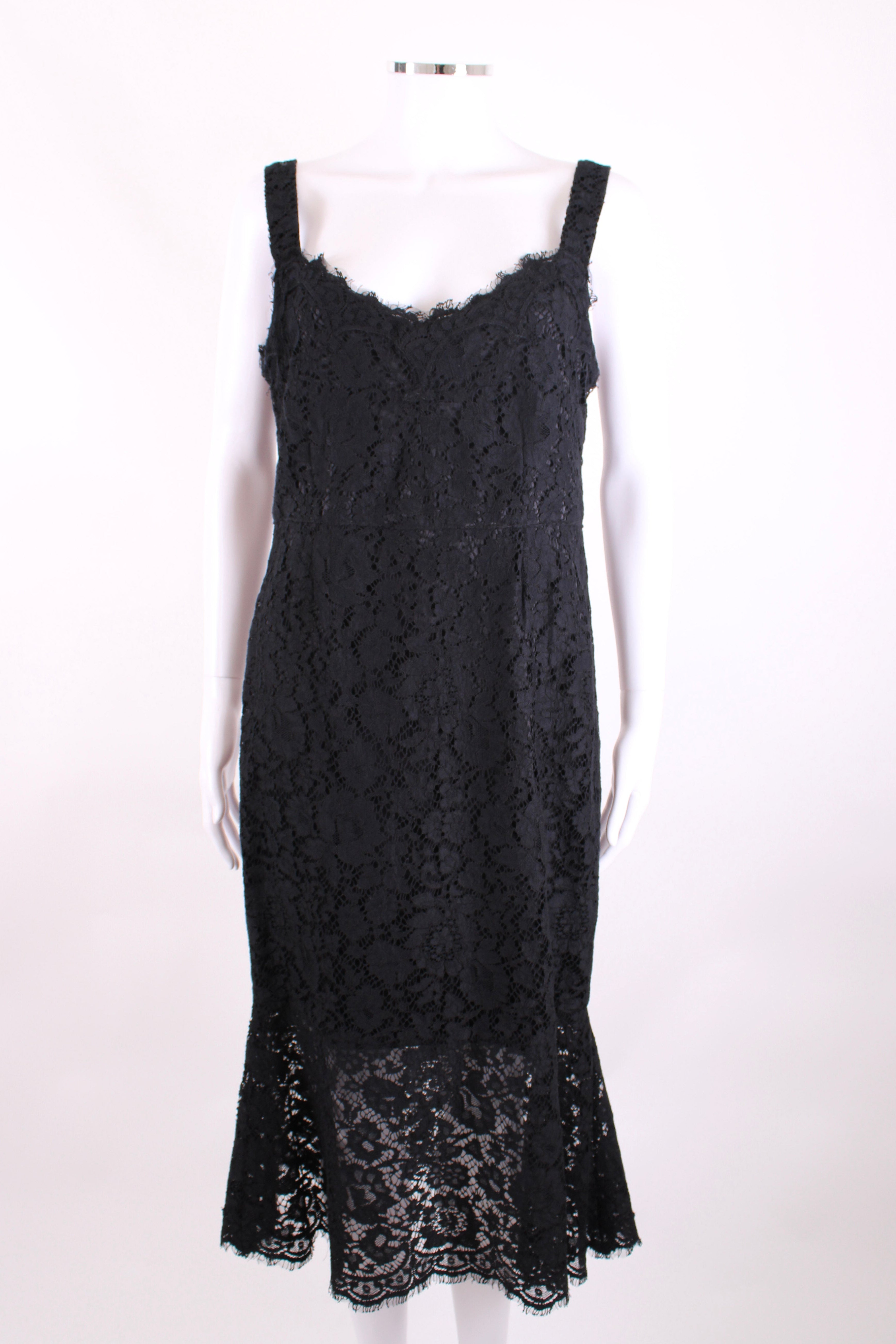 Dolce & Gabbana S/S Lace Dress Black M