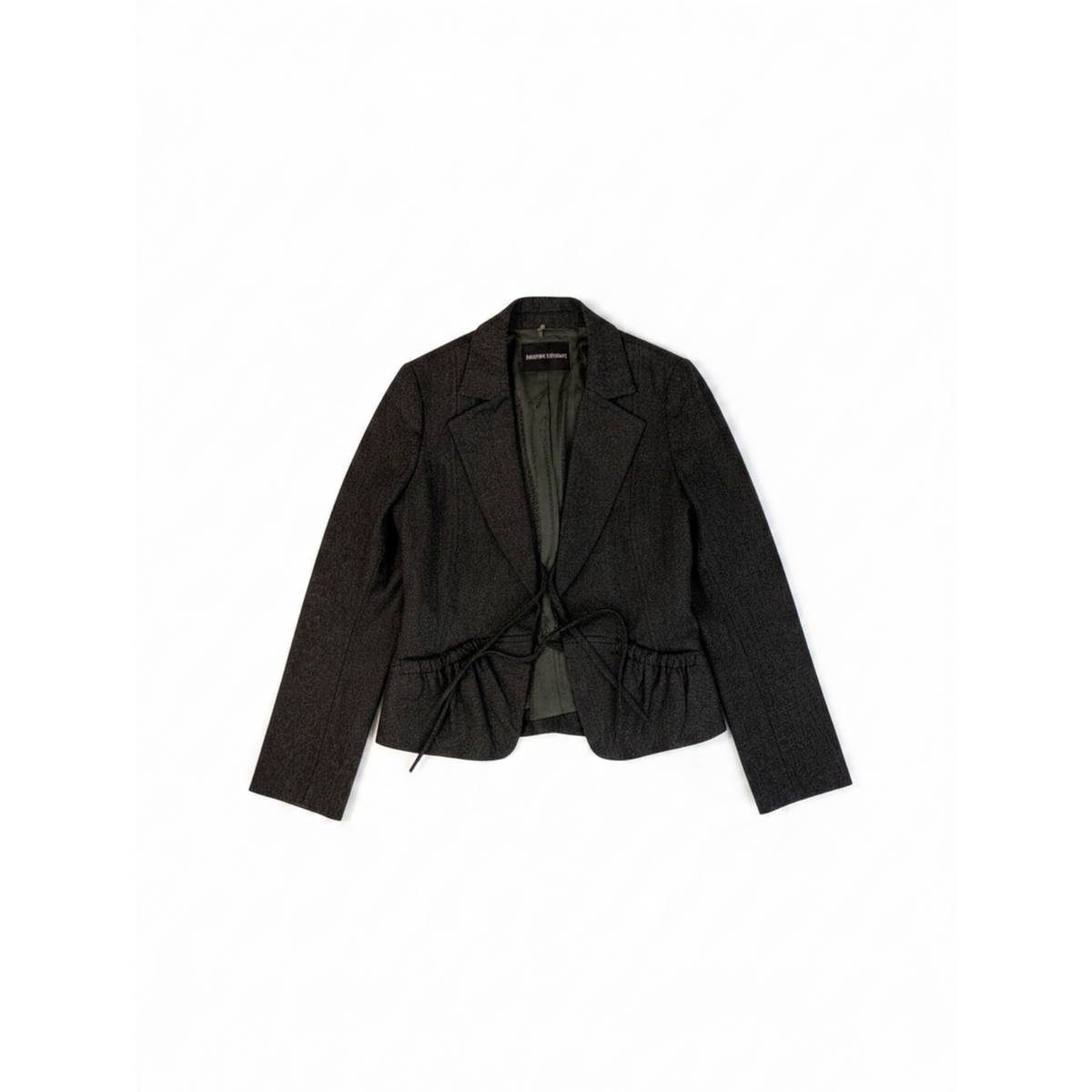 Emporio Armani Jacket tweed Black/grey tweed S